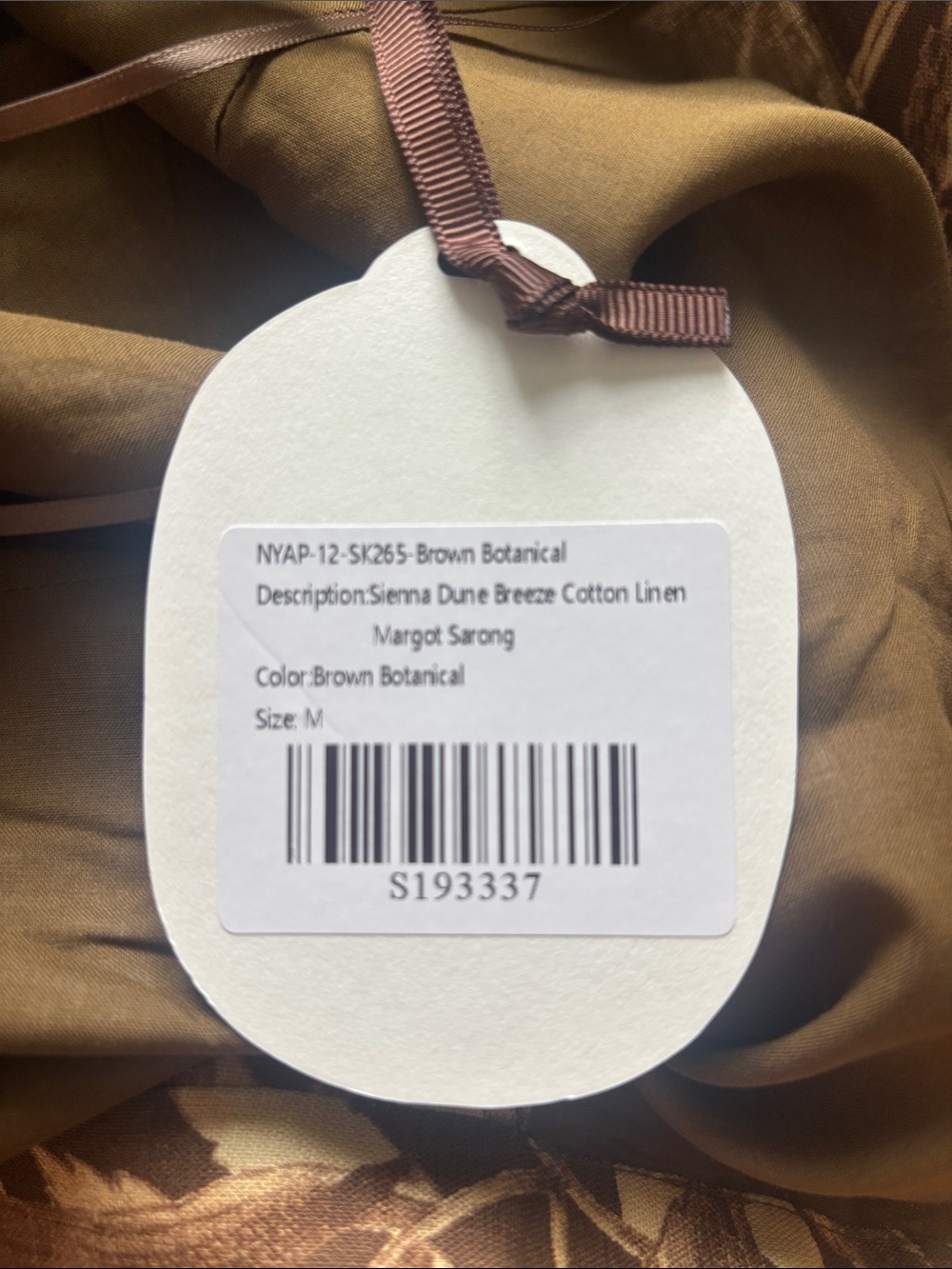 Tuckernuck Brown Botanical Women’s Skort